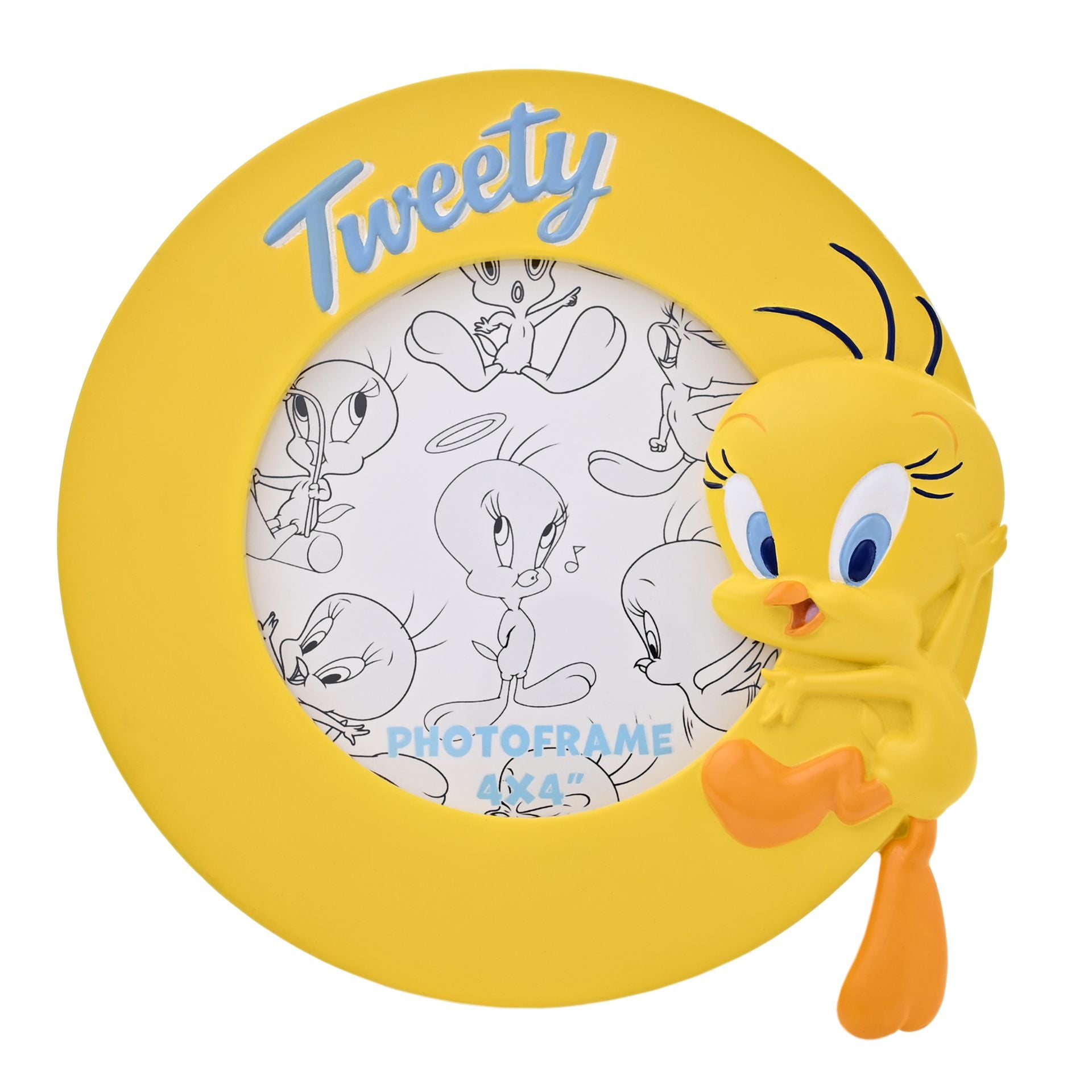 Warner Bros Looney Tunes Tweety Pie Resin Photo Frame - 15cm