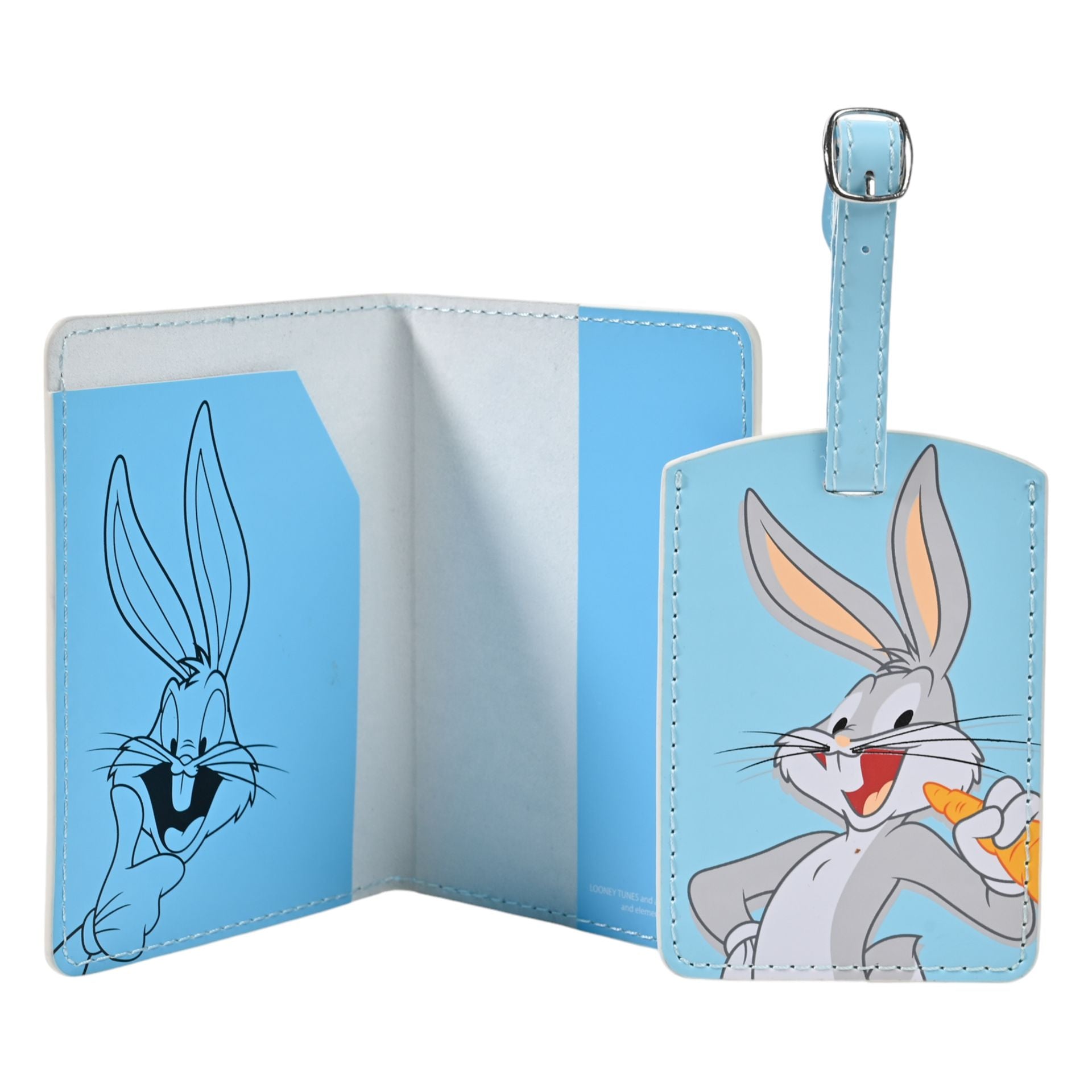 Warner Bros Looney Tunes Bugs Bunny Passport & Luggage Tag