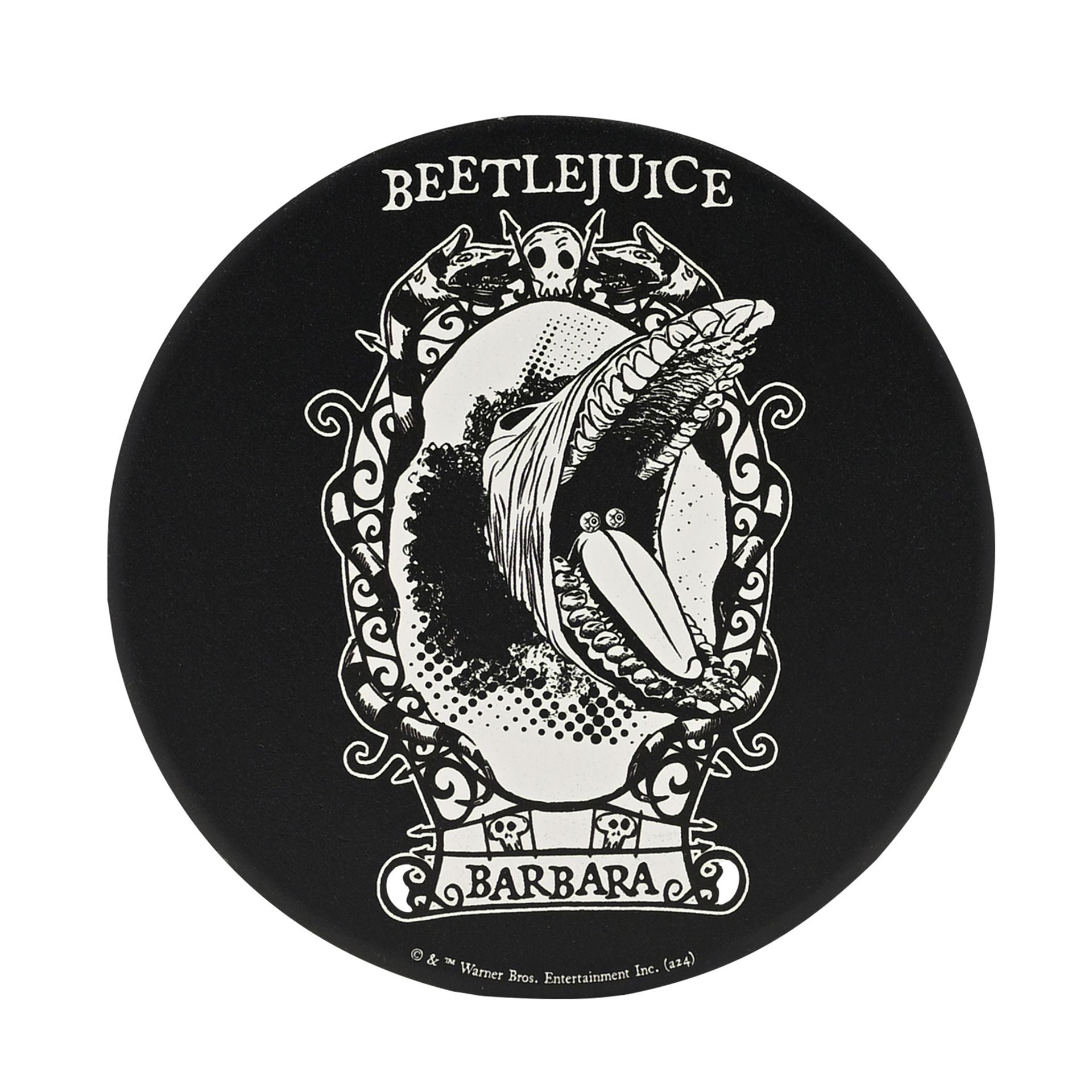 Warner Bros Beetlejuice Ceramic Coaster - Barbara
