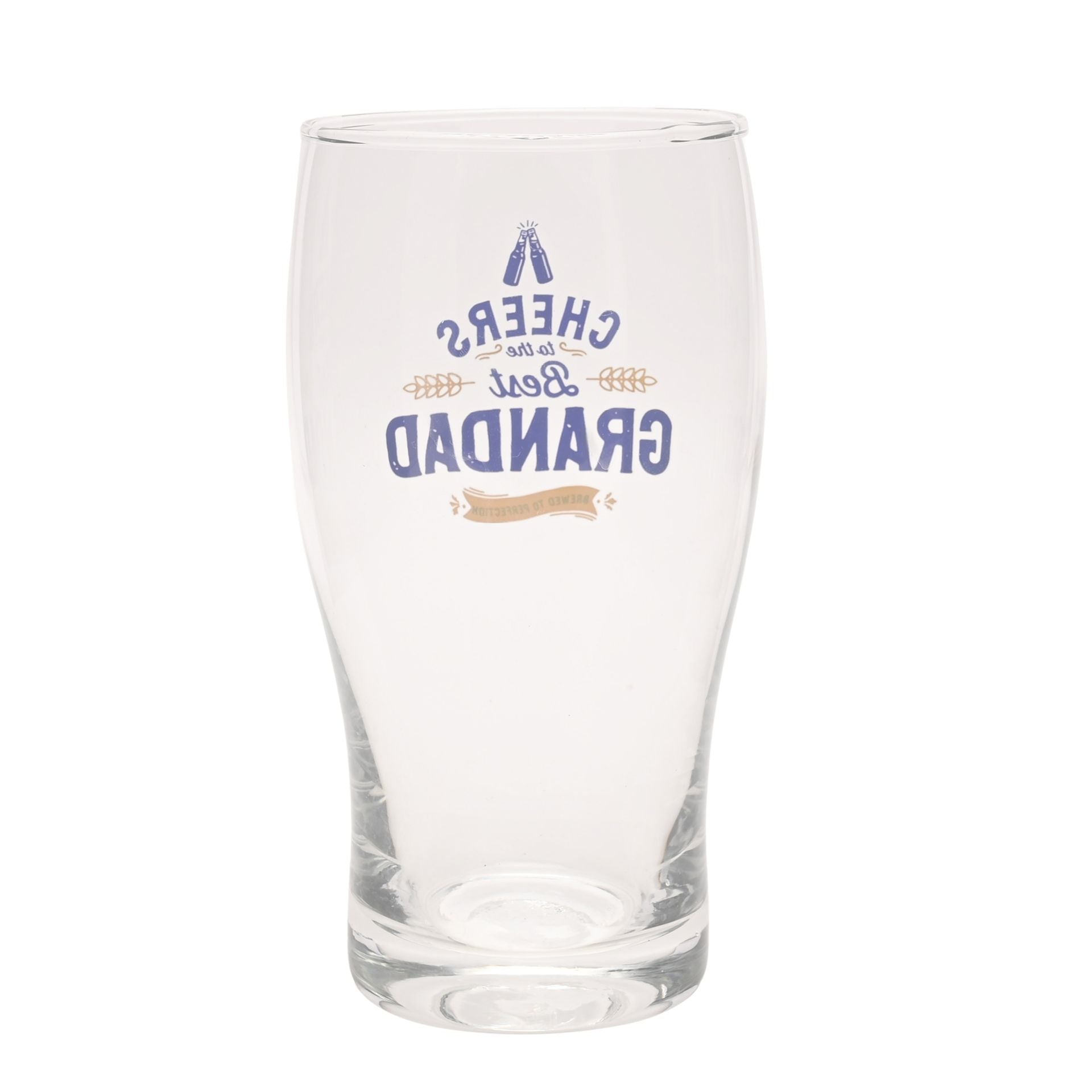 Well Crafted Pint Glass and Coaster Set - Grandad