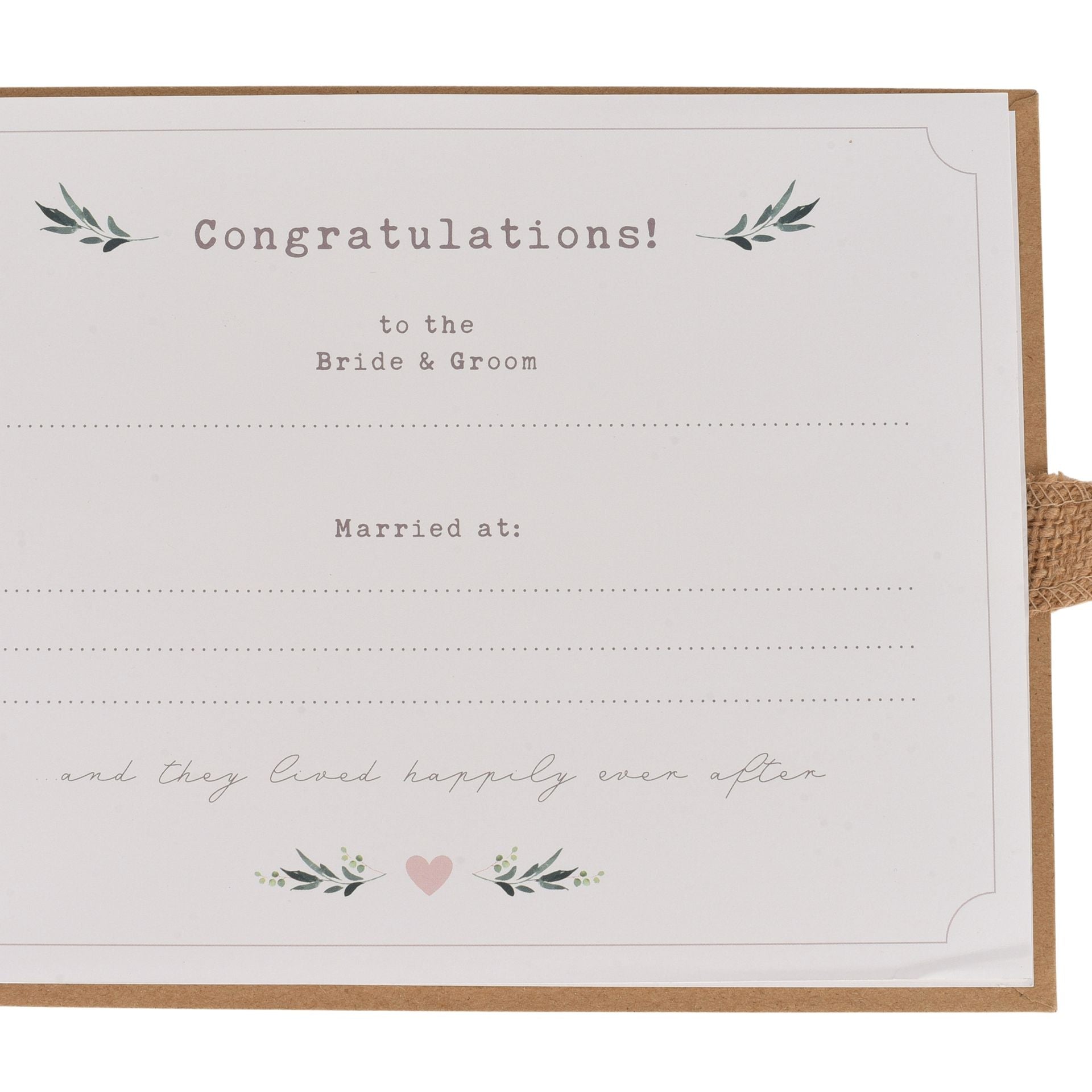 Love Story Guest Book "Wedding Guest Book" *(18/12)*