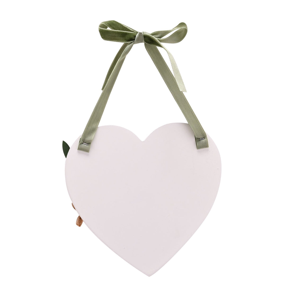 Love Story Heart Plaque With Flowers - Maid Of Honour