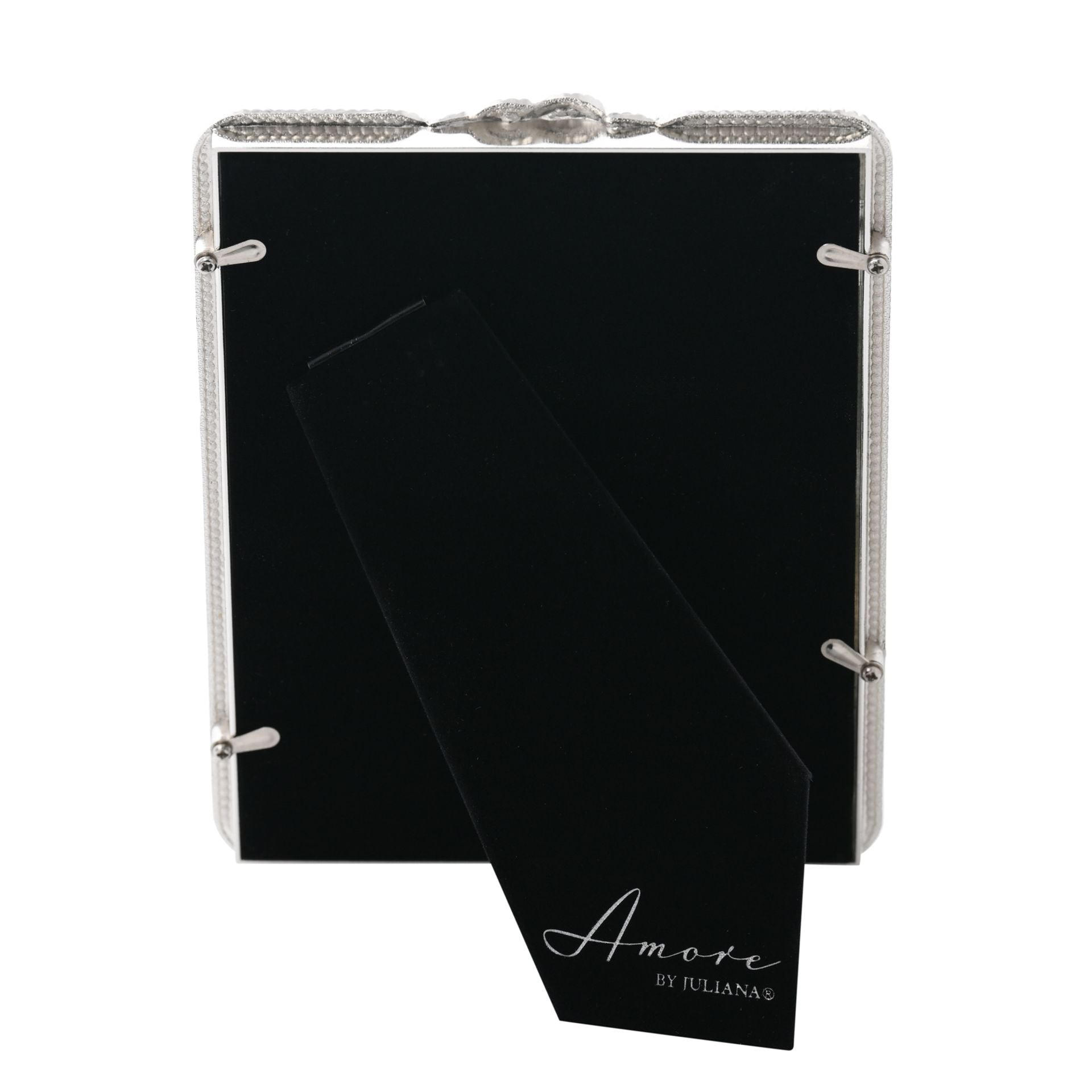 Amore Silverplated Infinity 3D Knot Frame - 5" x 7"