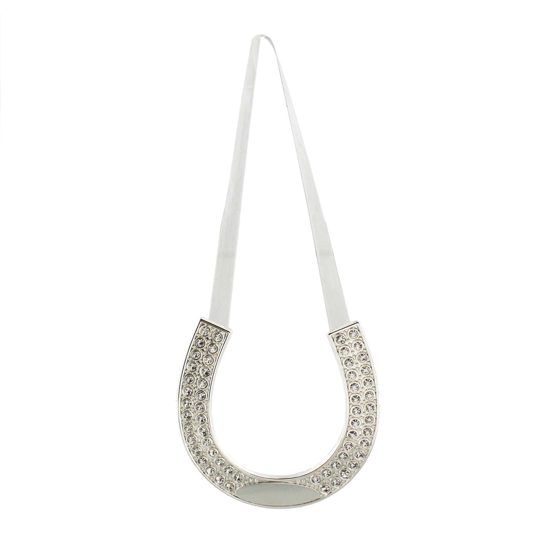 Amore Silverplated Horse Shoe with Engraving Plate