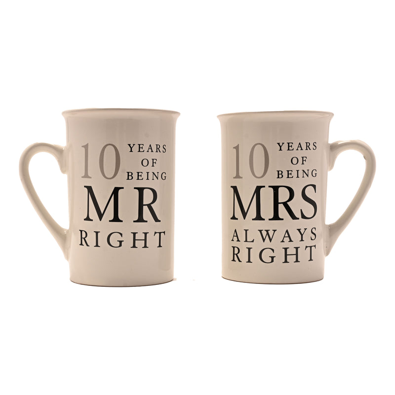 Amore Gift Set - 10 Years Of Mr Right/Mrs Always Right