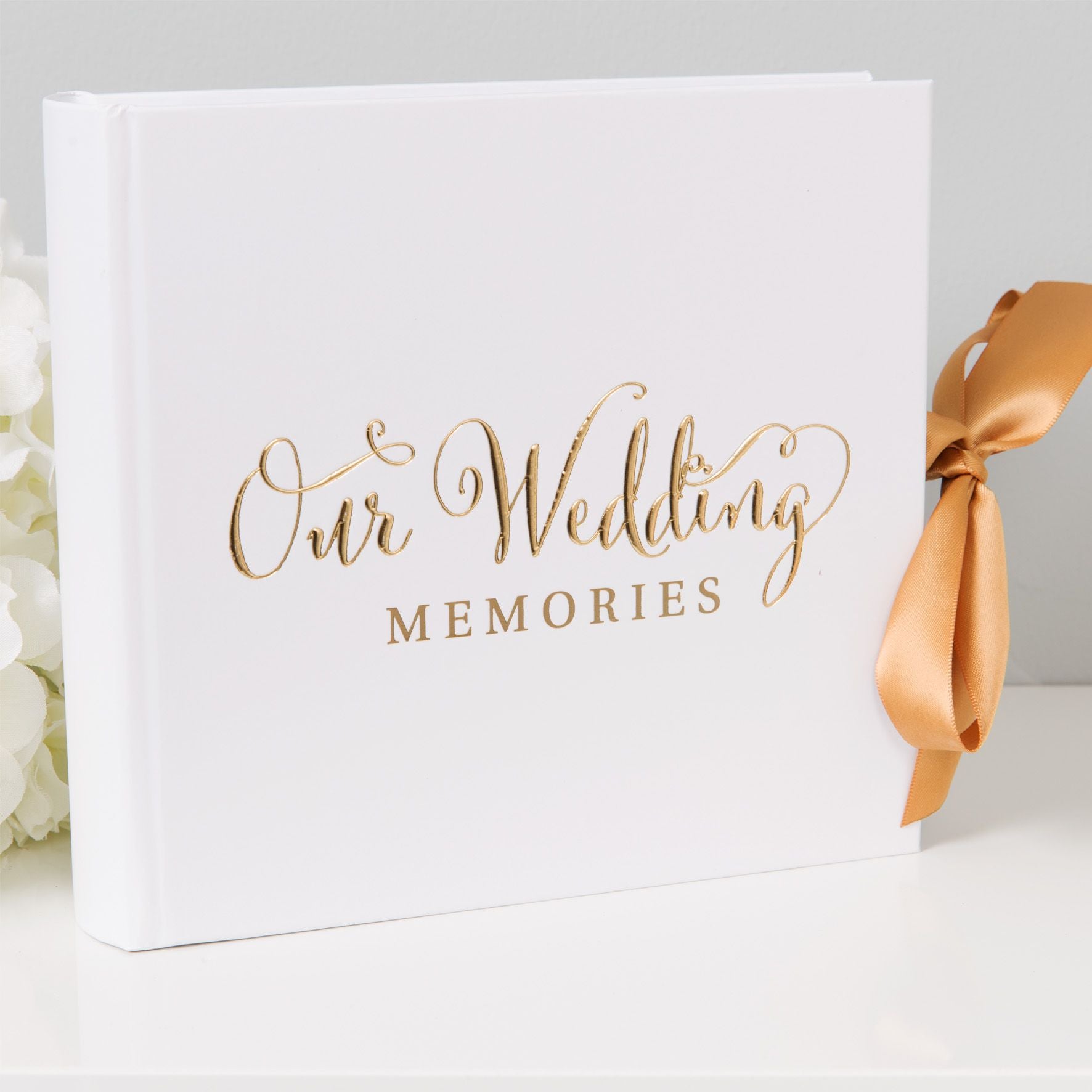 'Always & Forever' Gold Foil "Our Wedding" Album 4" x 6"