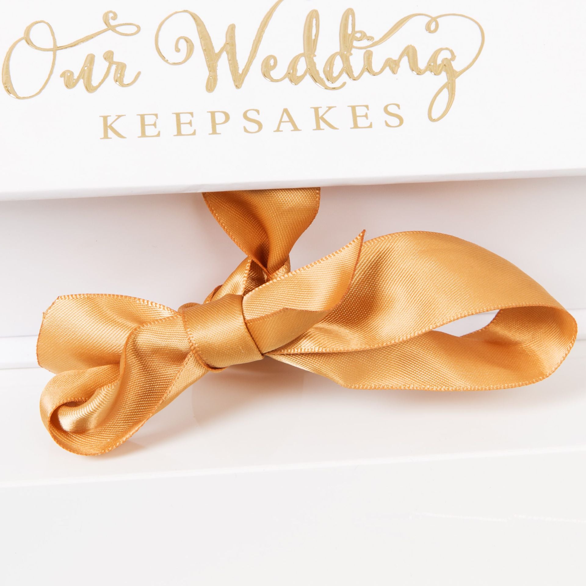 'Always & Forever' Gold Foil A4 Keepsake Box Mr & Mrs *(6/9)