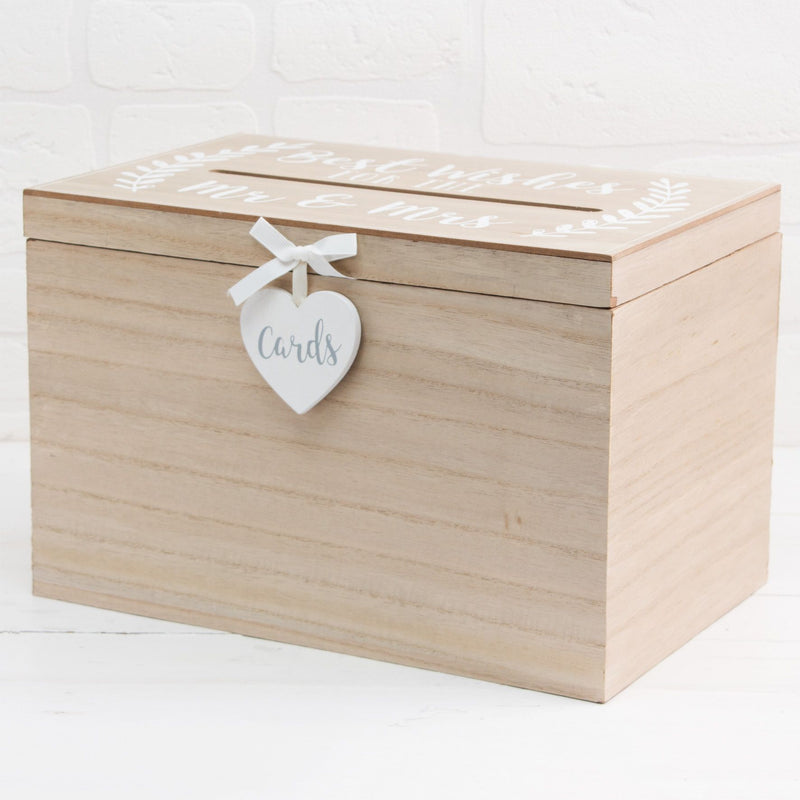 Love Story Card Box Best Wishes For The Mr & Mrs 32cm