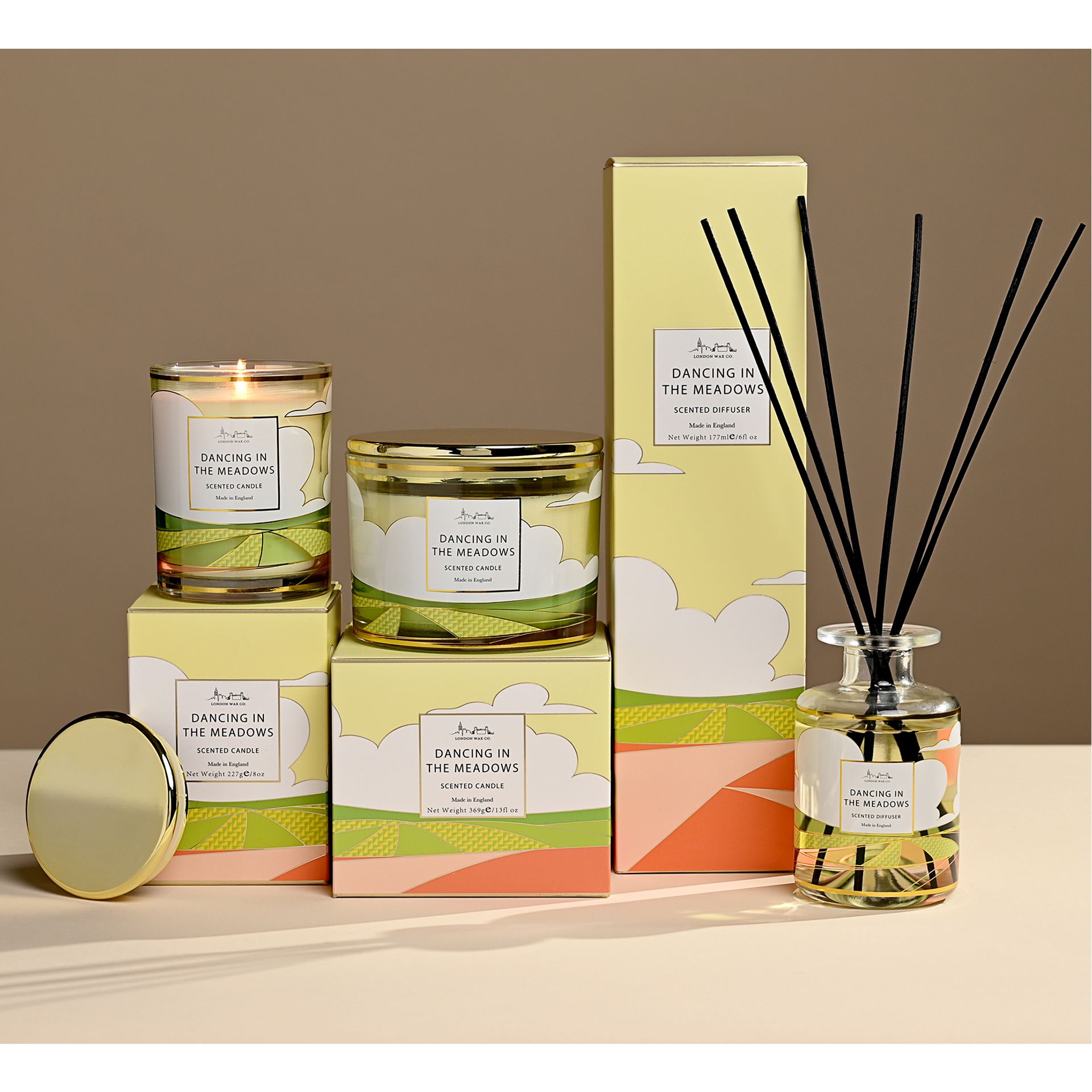 The London Wax Company Dancing In The Meadows Diffuser 177ml