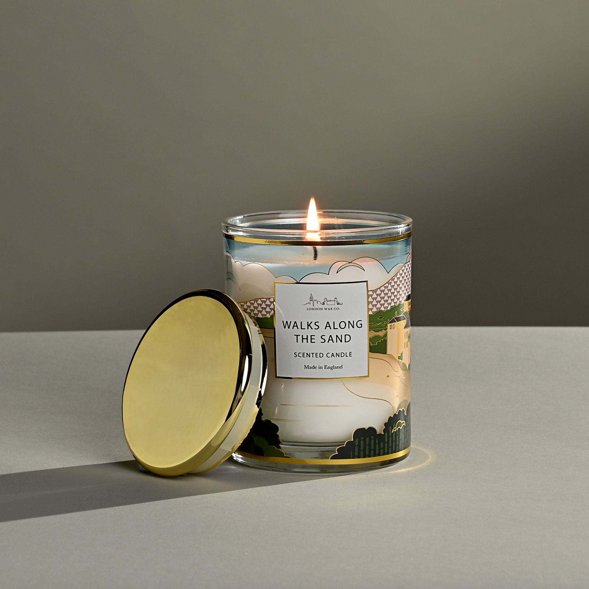 The London Wax Company Walks Along The Sand 1 Wick Candle 227g