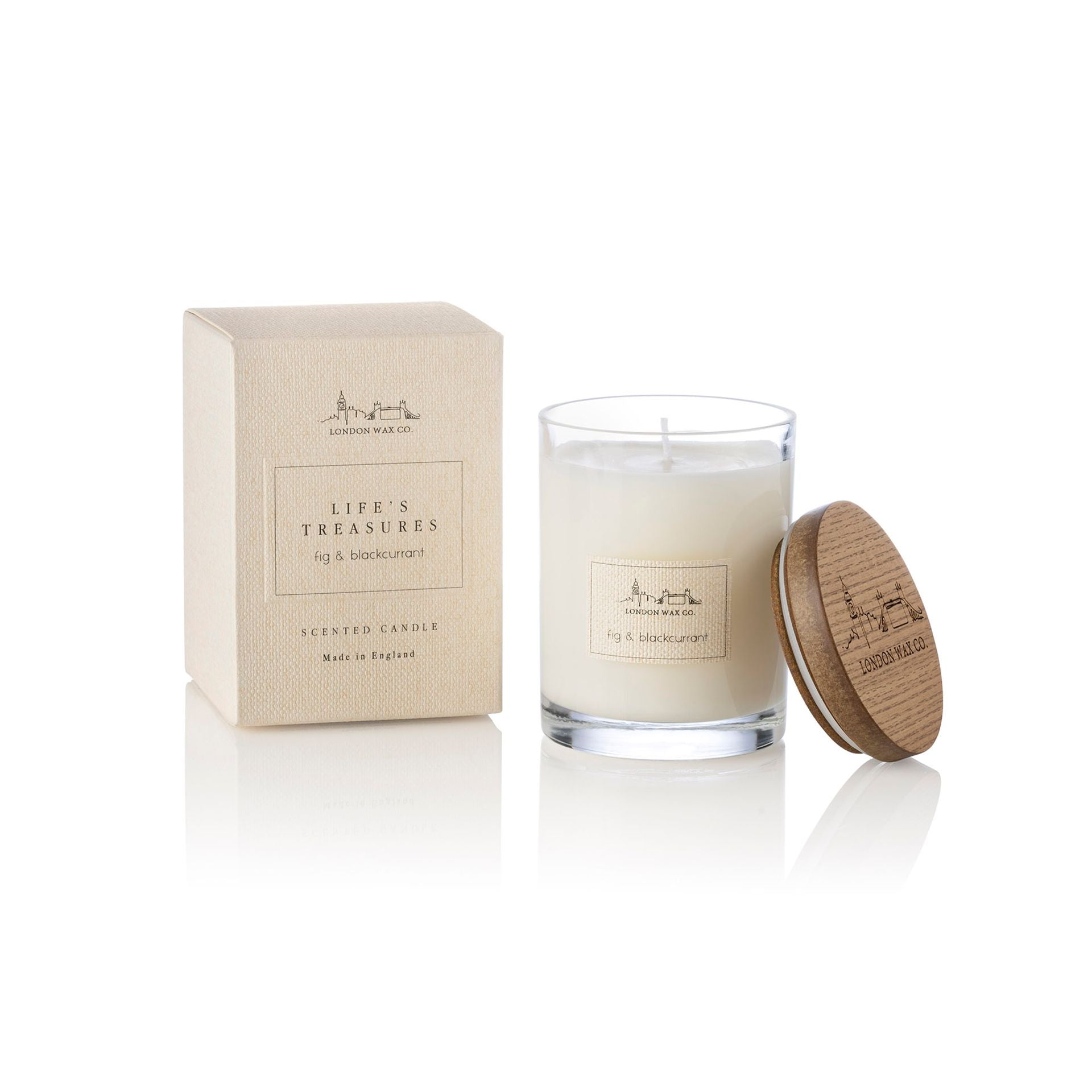 Fig & Blackcurrant Lidded Candle 226g