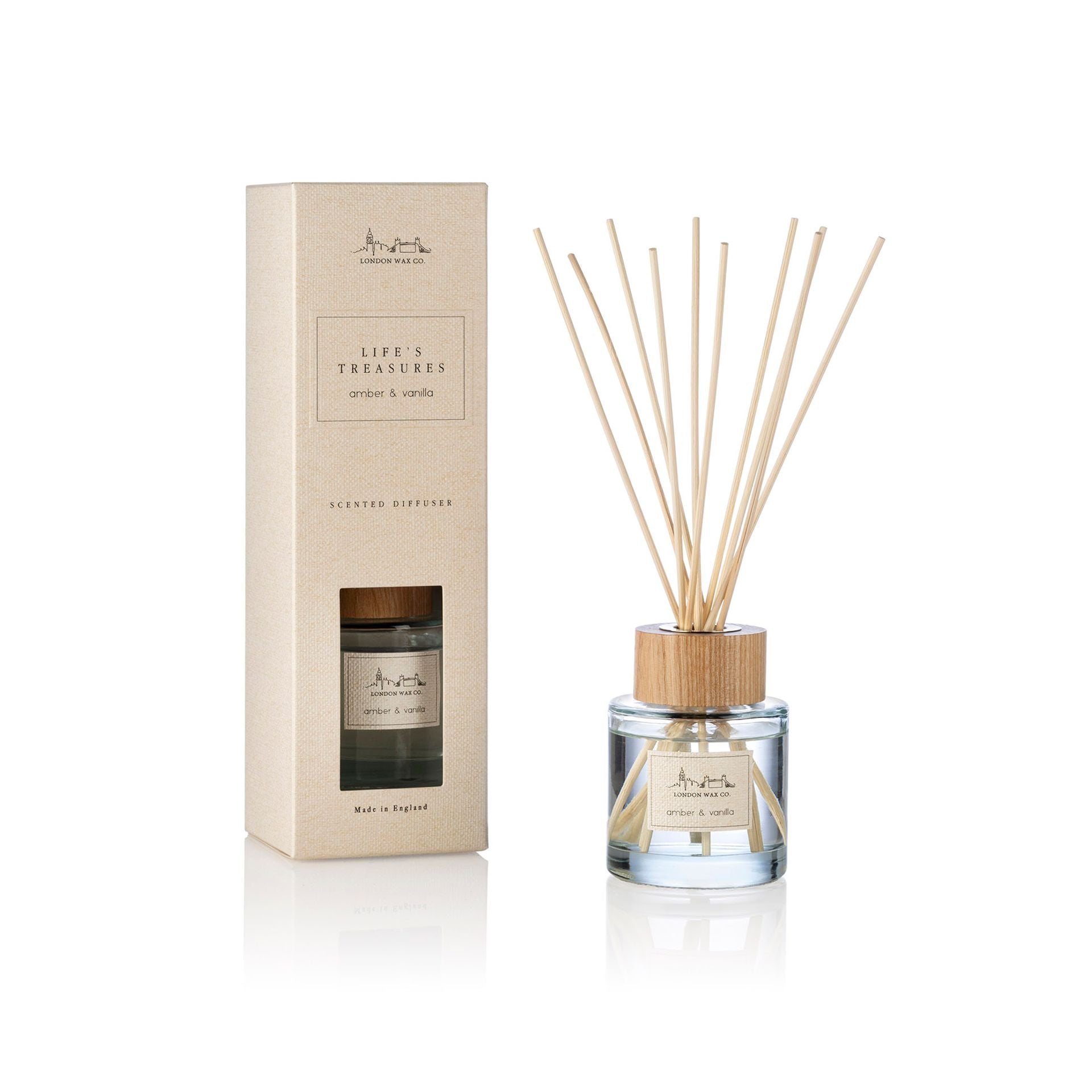 Amber & Vanilla Diffuser 100ml