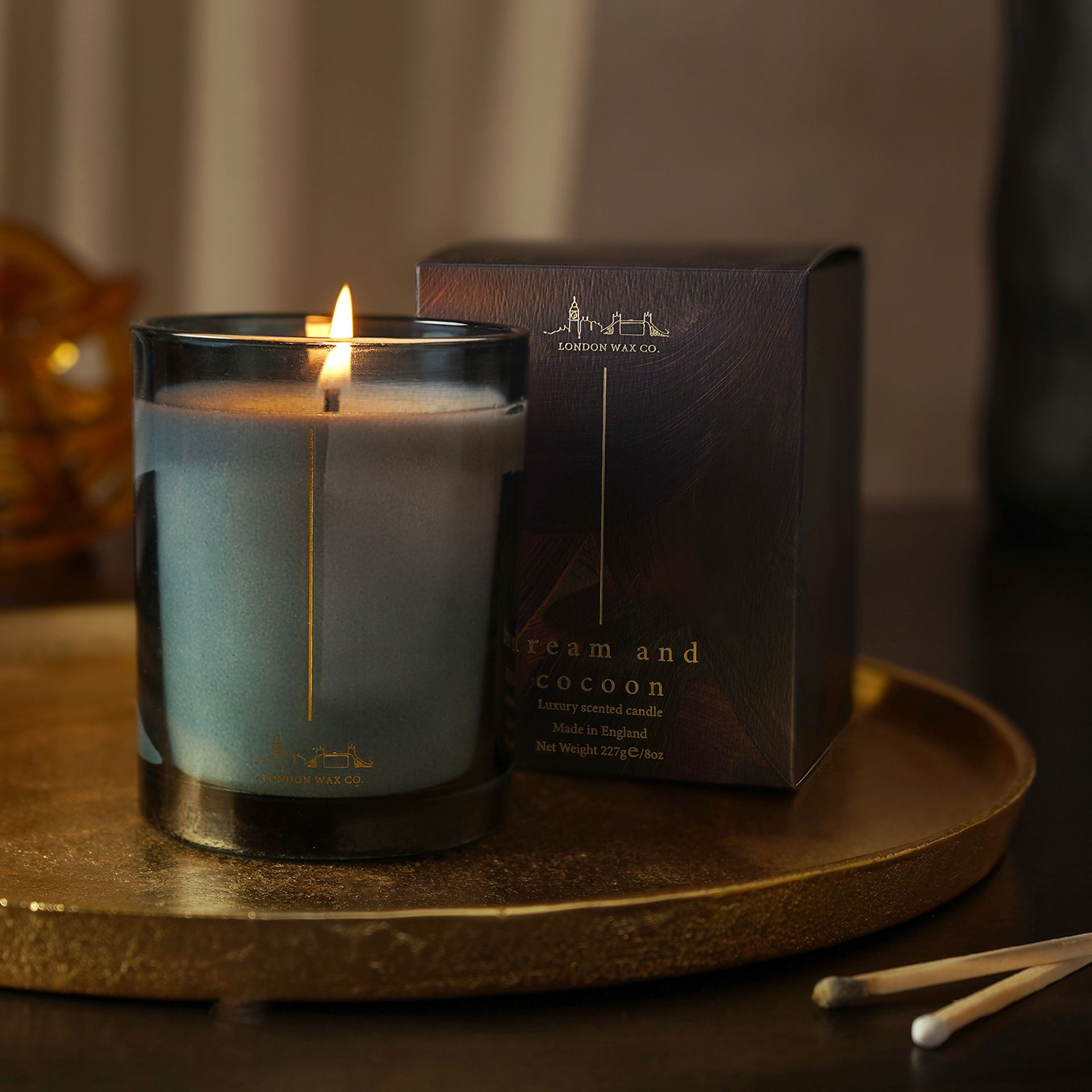 The London Wax Company Dream & Cocoon Boxed Candle 227g