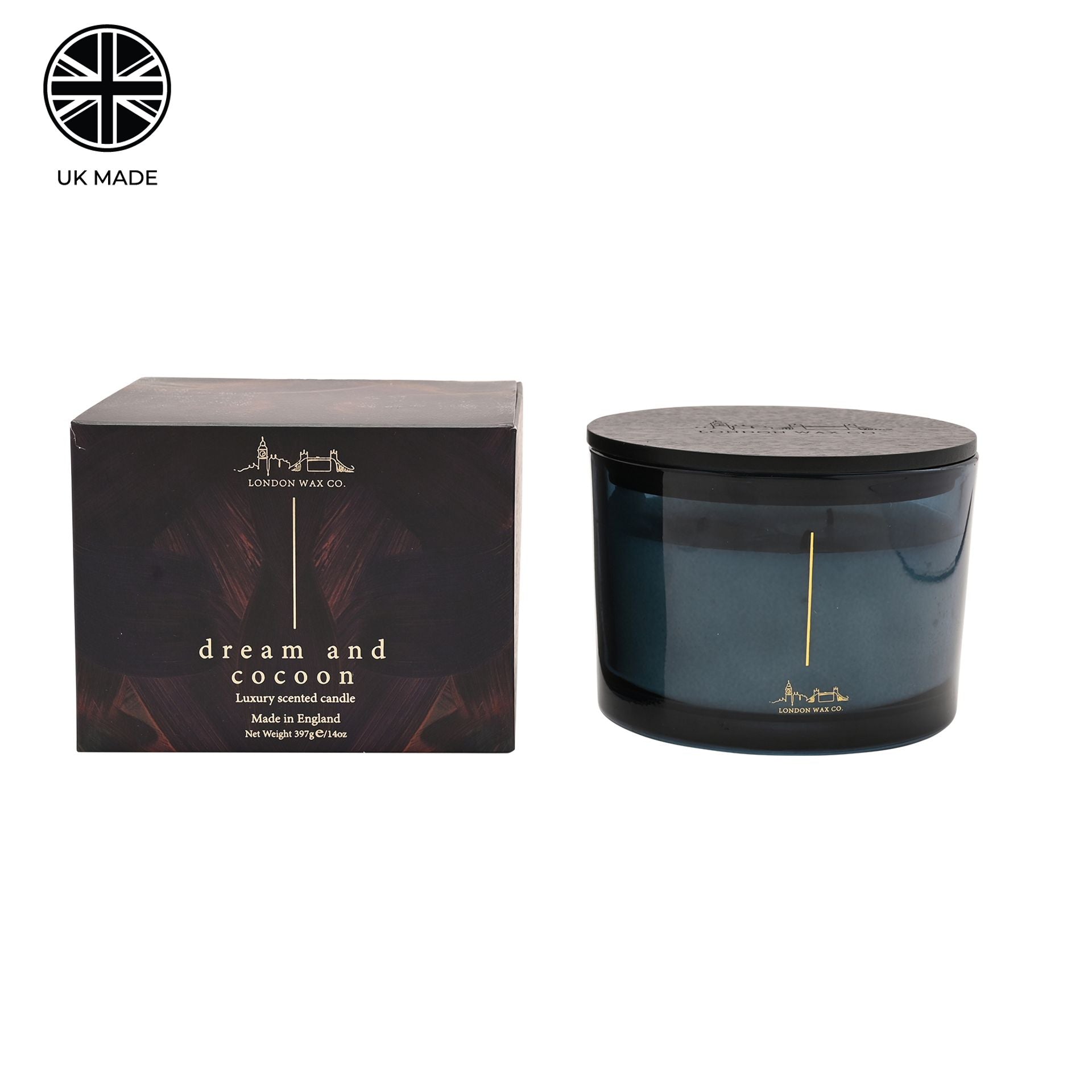 The London Wax Company Dream & Cocoon 3 Wick Candle 397g