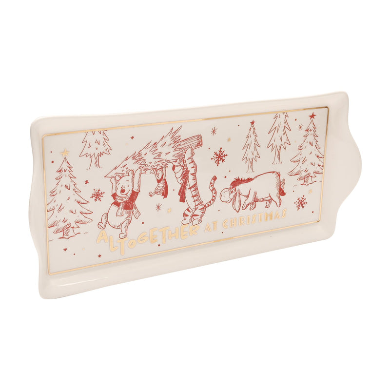 Winnie the Pooh Rectangle Serving Plate