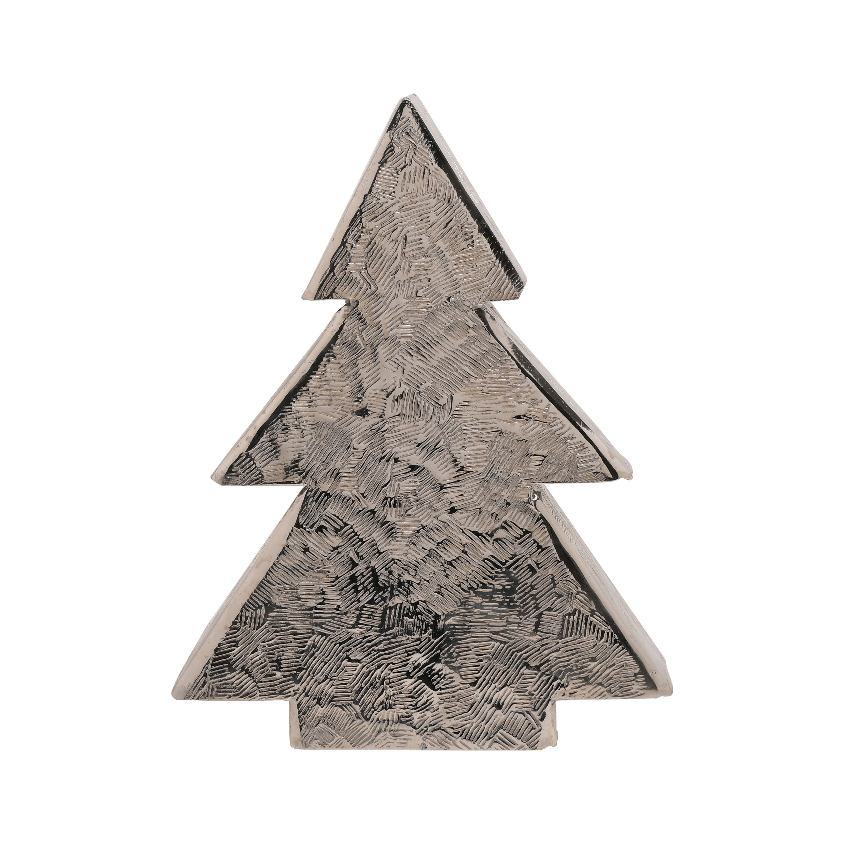 Silver Tree Mantel Ornament