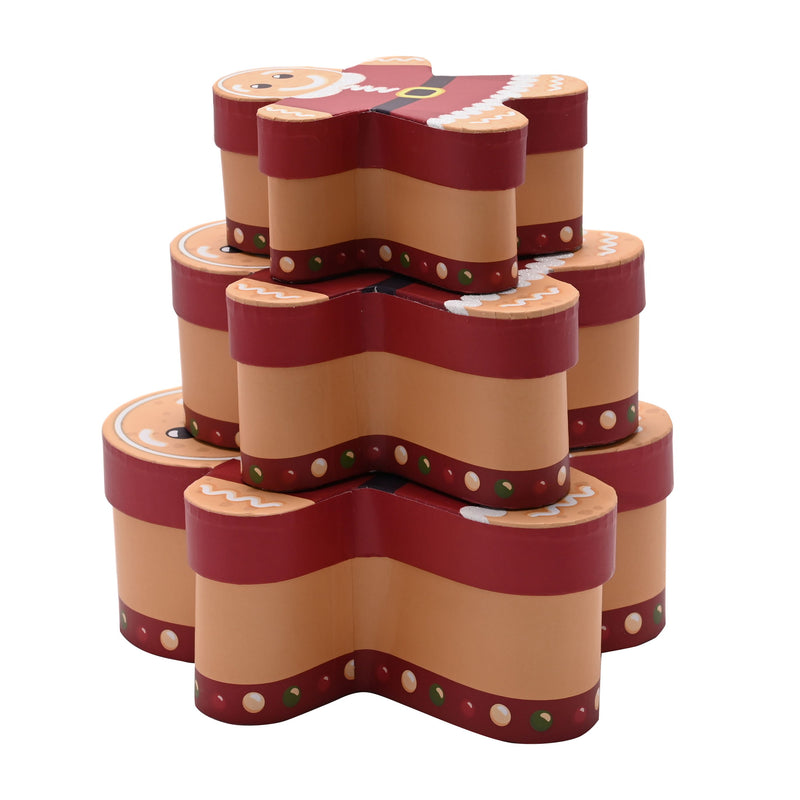 Gingerbread Man Nested Boxes