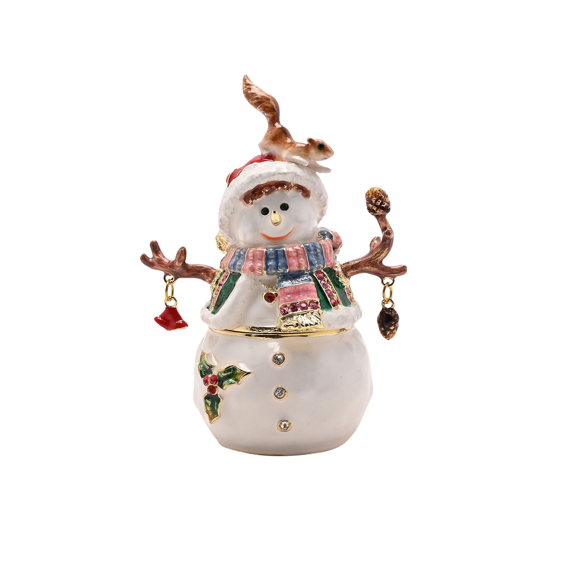 Treasured Trinkets - Snowman & Squirrel