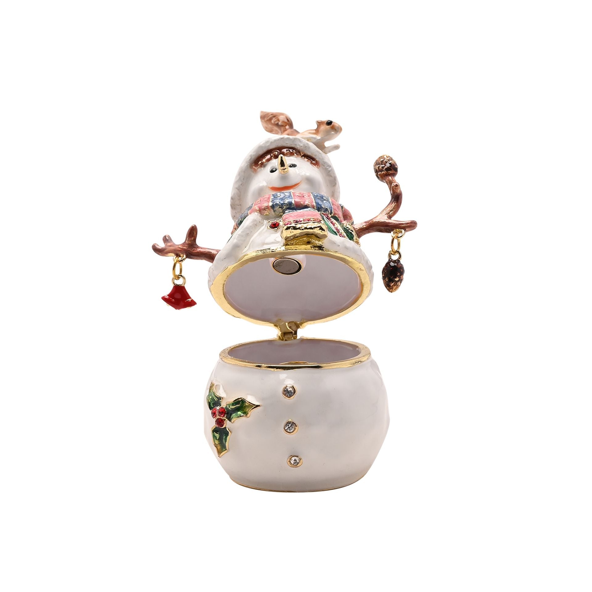 Treasured Trinkets - Snowman & Squirrel