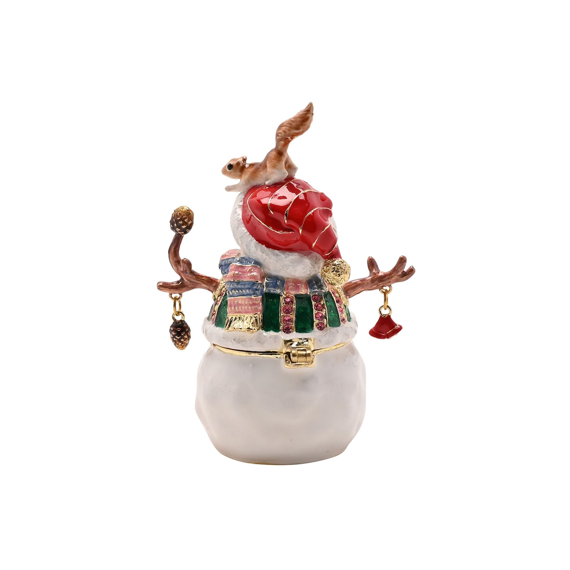Treasured Trinkets - Snowman & Squirrel