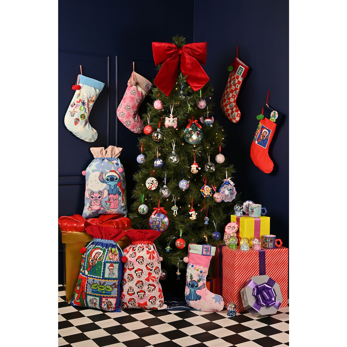 Disney Icon Present Sack - Stitch