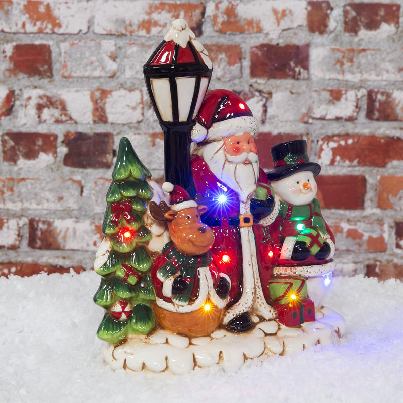 Light Up LED Christmas Scene with Music
