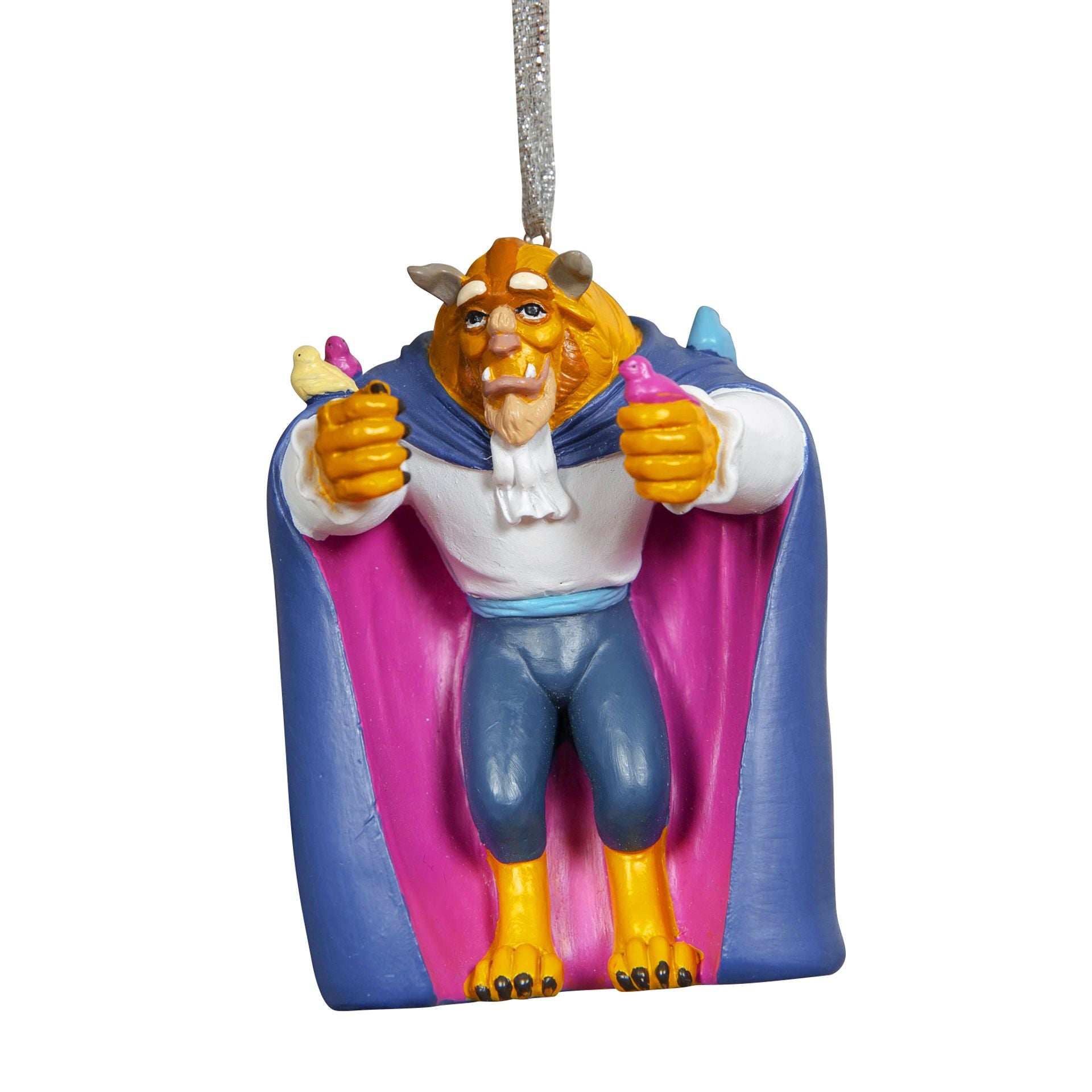 Disney Beauty & The Beast Set of 2 Hanging Decoration