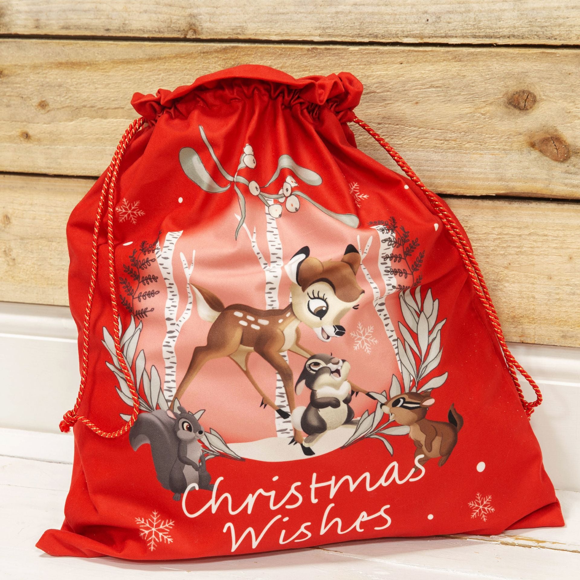 Disney Bambi Present Sack - Christmas Wishes