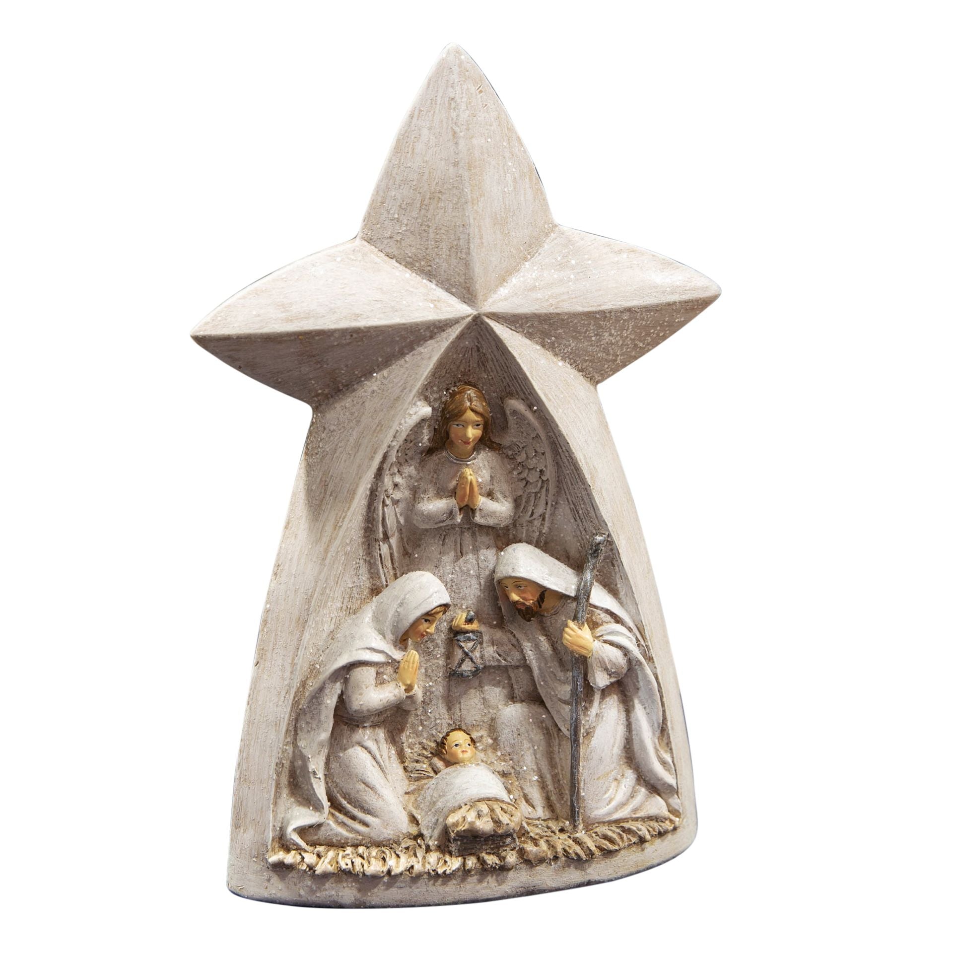 Star Shaped Nativity Scene