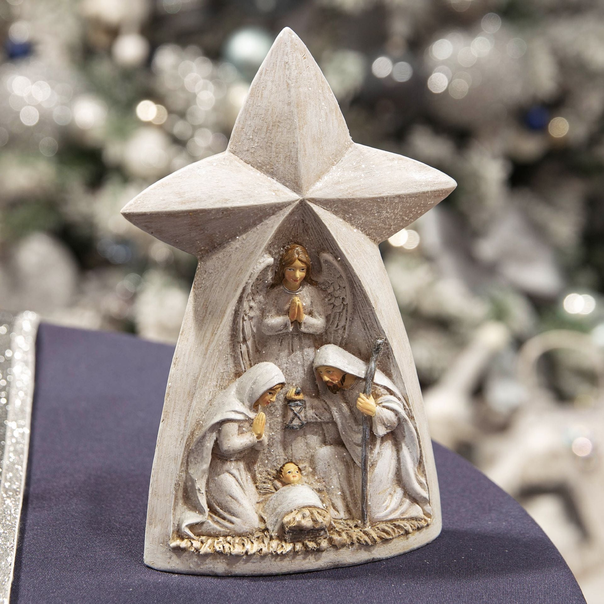 Star Shaped Nativity Scene