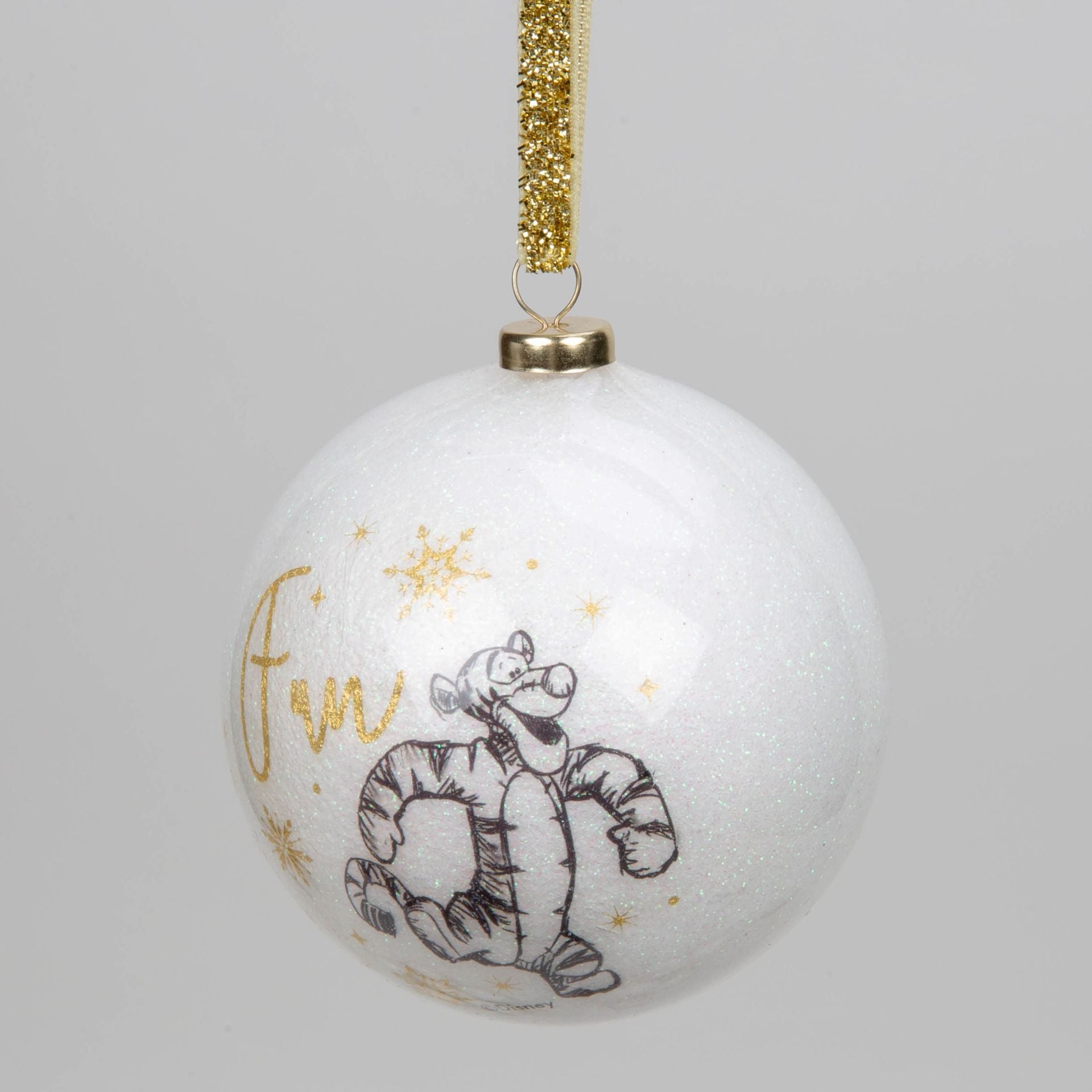 Disney Set of 15 Acrylic Glitter Baubles - Glitter Finish