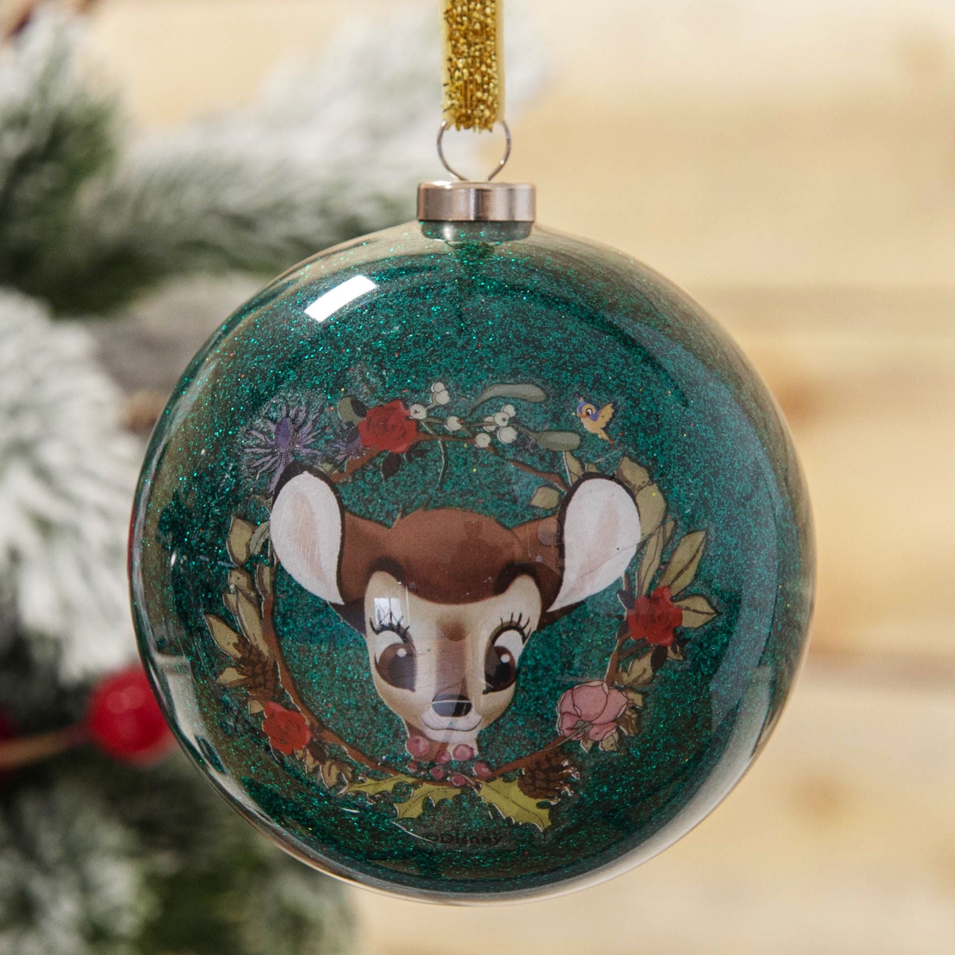 Disney Enchanted Forest Bambi Set of 7 Baubles