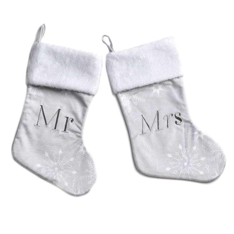 Amore Christmas Stocking Set "Mr & Mrs"