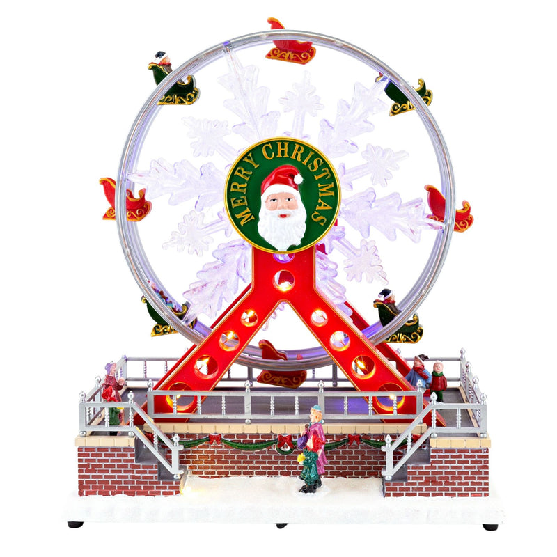 LED Light Up Musical Ferris Wheel 12"