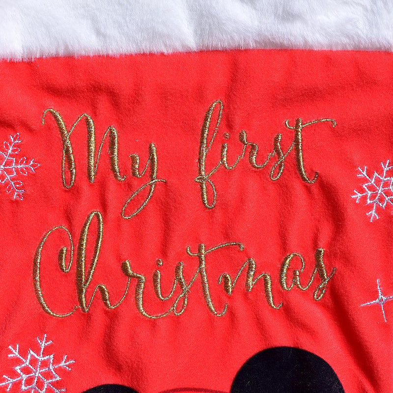 Disney Mickey Mouse Stocking "My First Christmas"