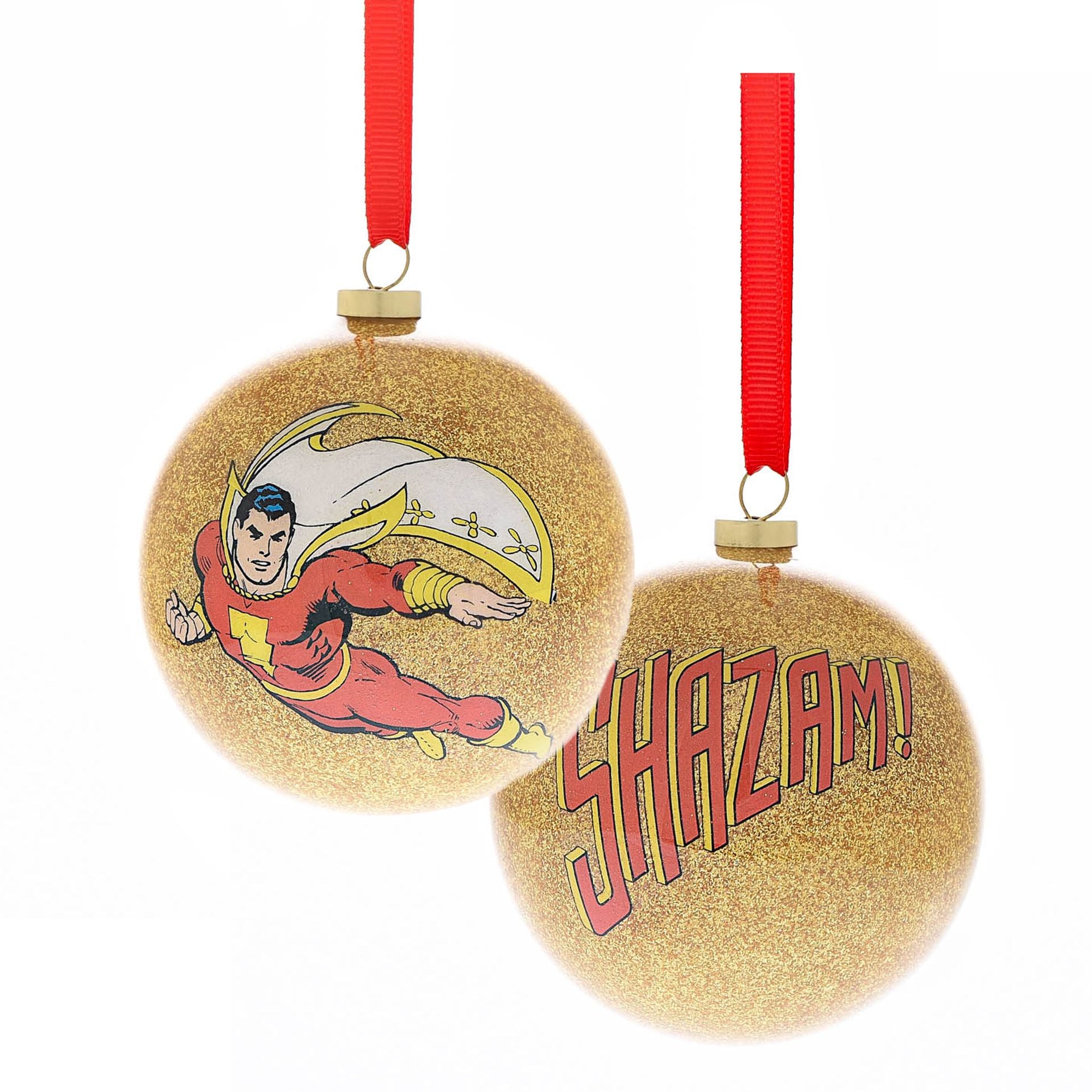 Set of 6 DC Comic Christmas Baubles - Heroes