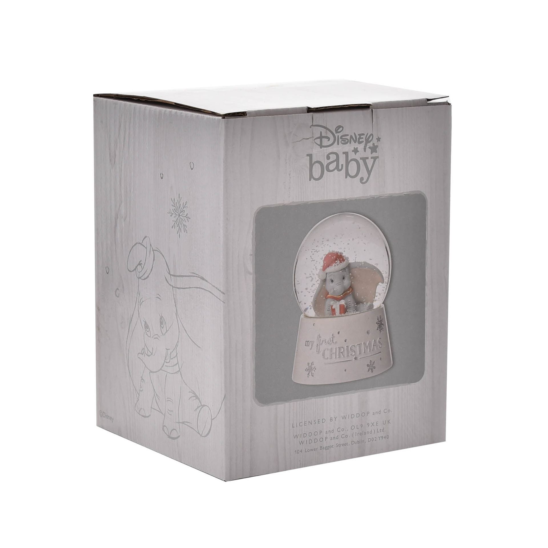 Disney Dumbo Snow Globe - First Christmas