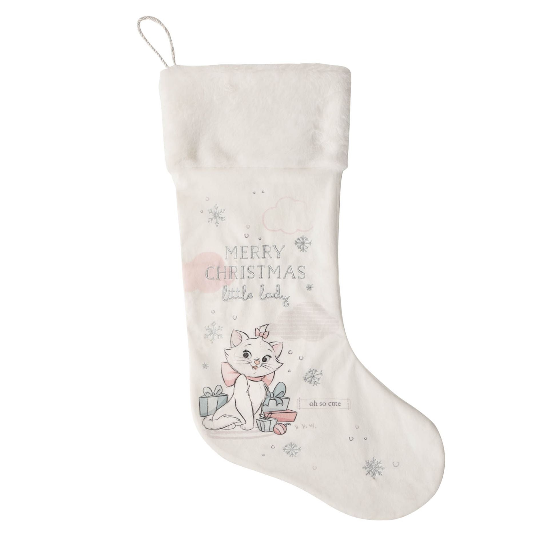 Disney Oui Marie Stocking - Merry Christmas Little Lady