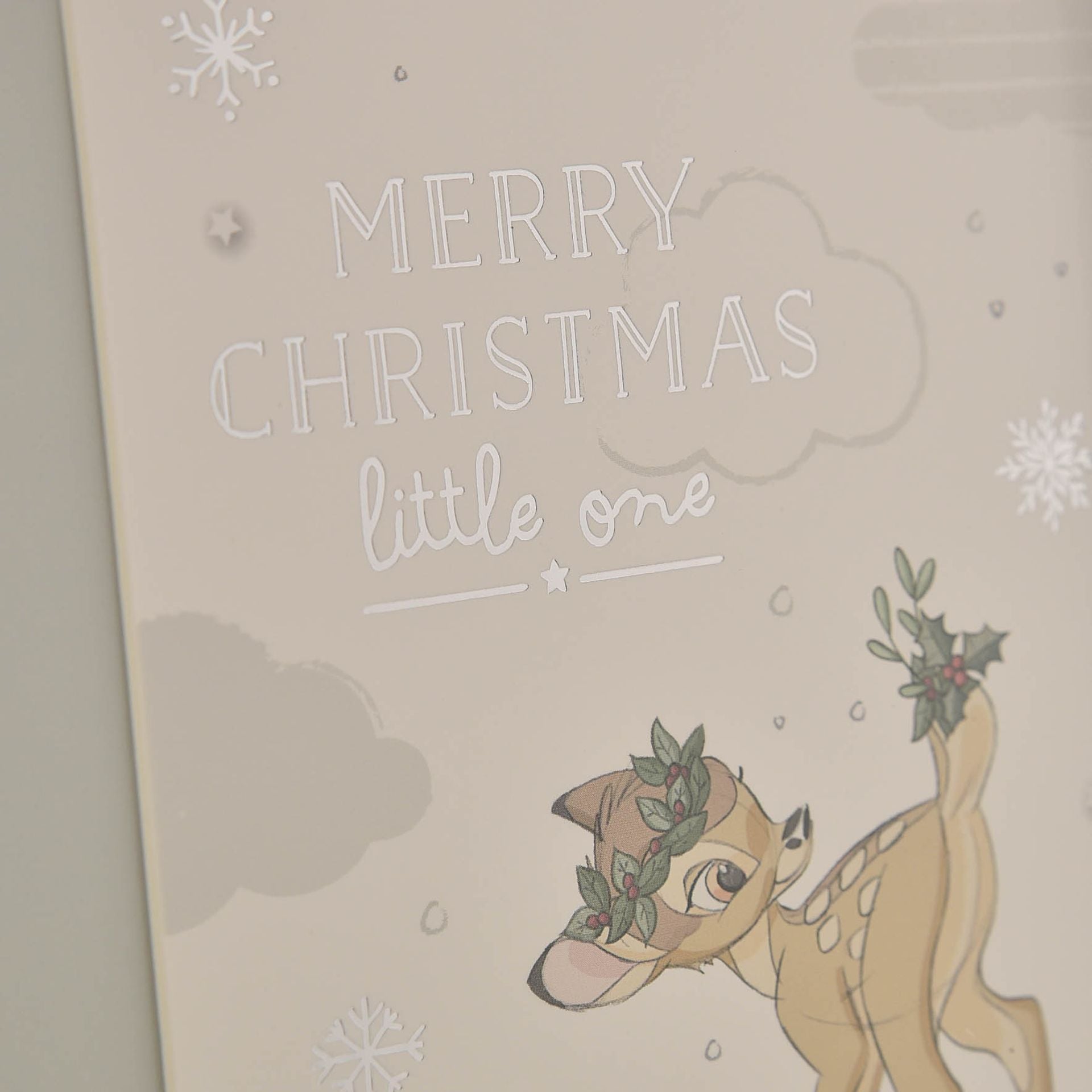 Disney Bambi Photo Frame - Merry Christmas