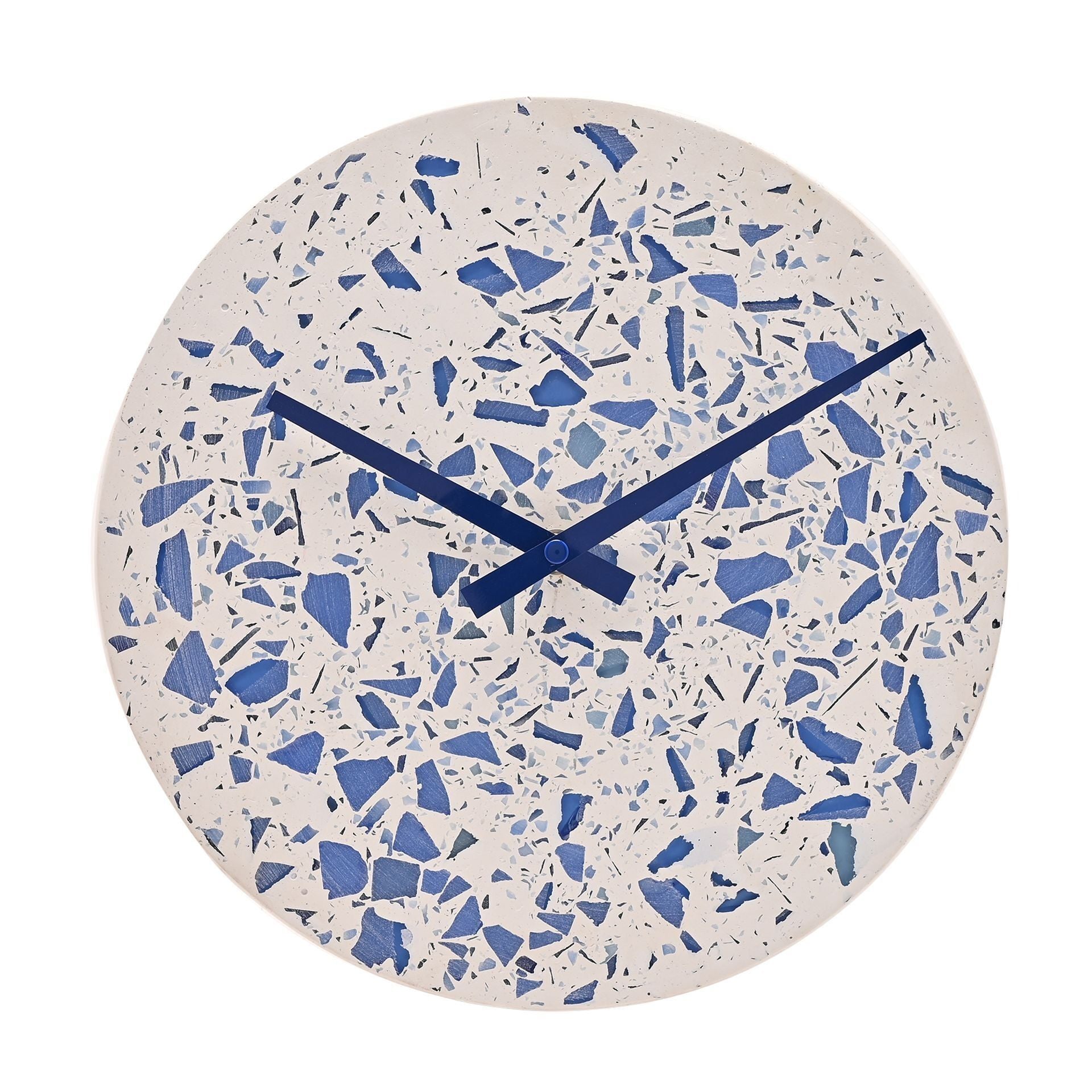 Interval Porcelain Wall Clock 28cm - Concrete Terrazzo