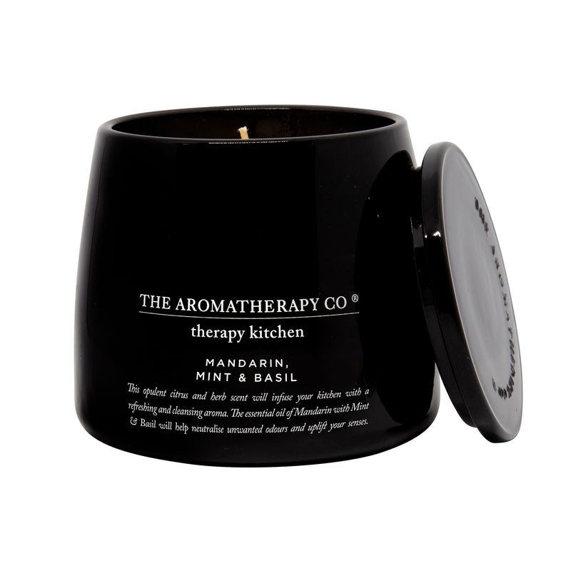 260g Therapy Kitchen Candle - Mandarin, Mint & Basil