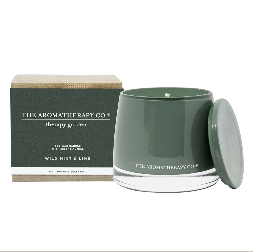260g Therapy Garden Candle Wild Lime & Mint
