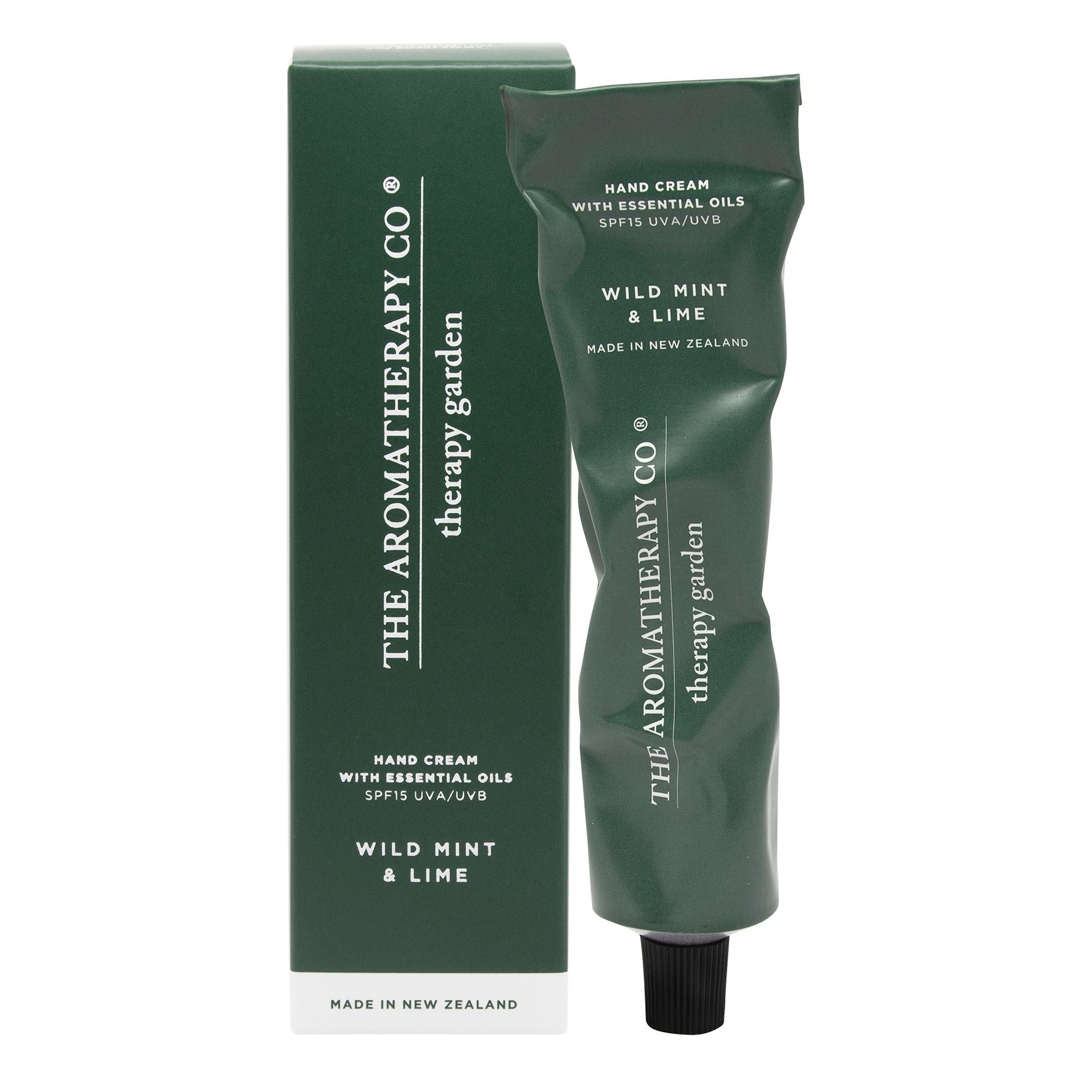 75ml Therapy Garden Hand Cream SPF 15 - Wild Mint & Lime