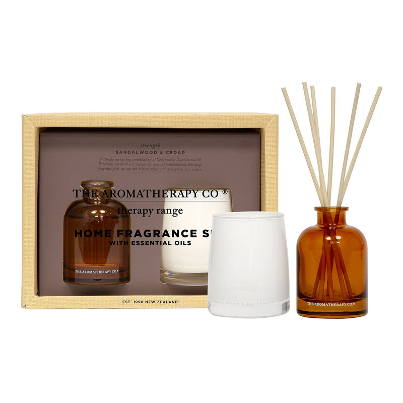 100g Candle & 50ml Diffuser Therapy Set - Sandalwood