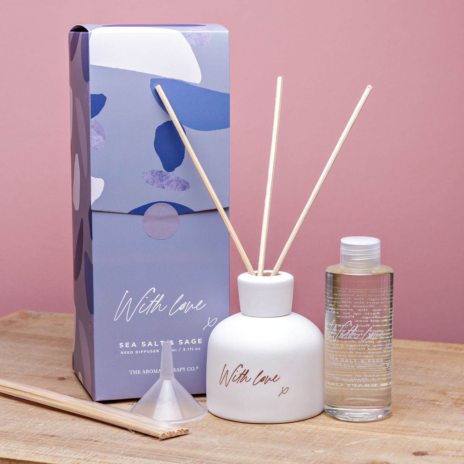 With Love 150ml Diffuser Sea Salt & Sage