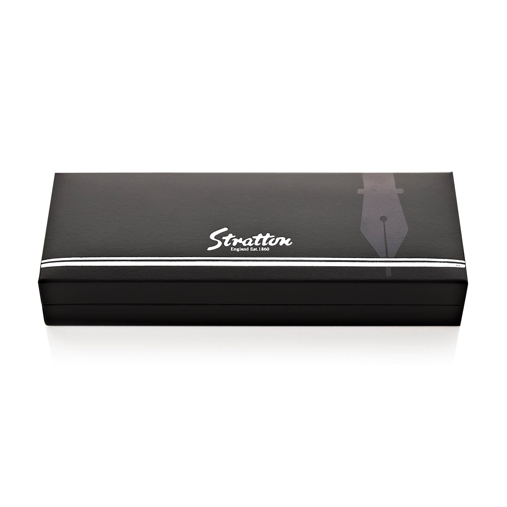 Stratton Ballpoint & Rollerball Pen Set - Blue